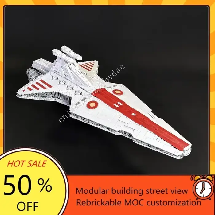3125 pièces Destroyer Stellaire Classe Venator - Le Négociateur