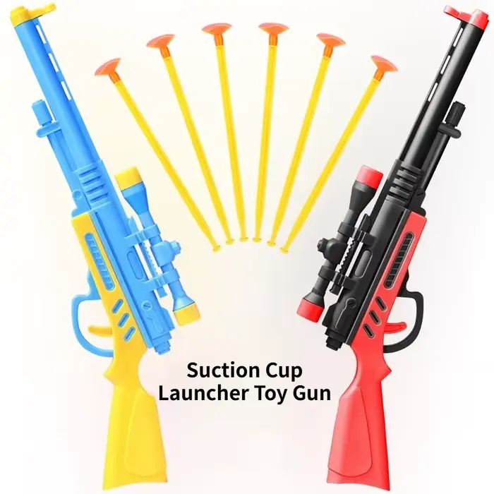 Pistolet à fléchettes à ventouse MYGVN en plastique, jouet éducatif interactif pour enfants et adolescents, sacs de fête, pinatas et cadeaux occasions spéciales