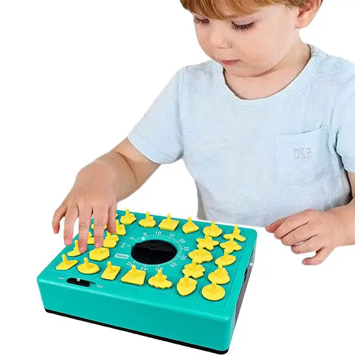 Jeu de table éducatif Hape Puzzle de correspondance avec plateau pop-up et minuteur pour enfants et adolescents occasions familiales et scolaires