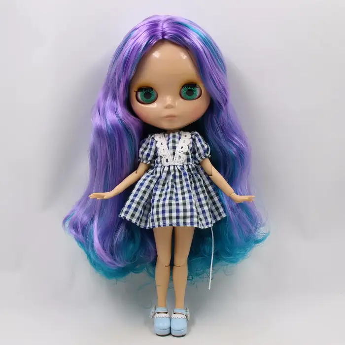 ICY DBS Blyth poupée 1/6 bjd jouet corps articulé peau bronzée poupée 30 cm visage brillant pour bri
