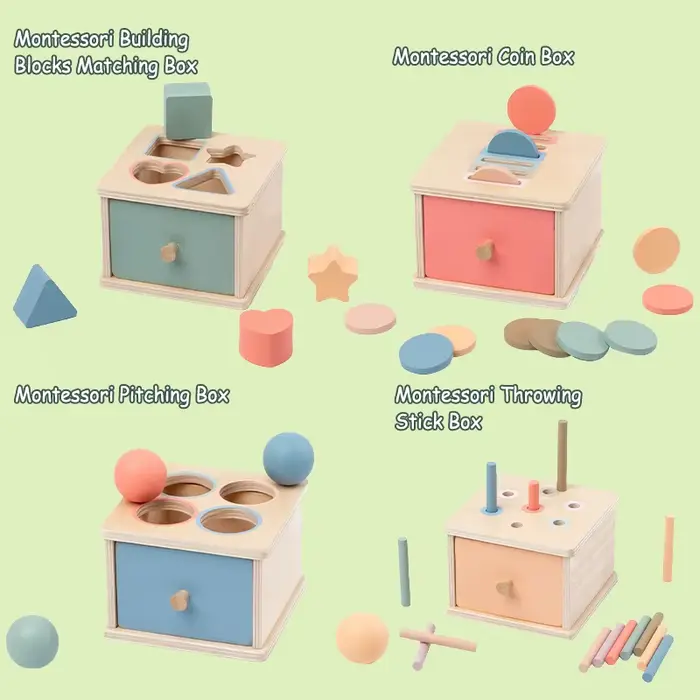 Jouet sensoriel Montessori pour bébé