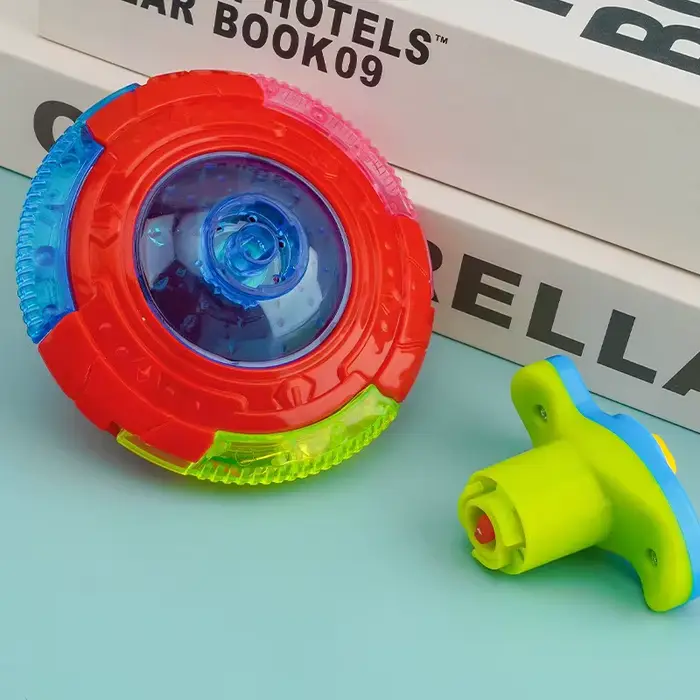 Jouet gyroscopique UFO unique avec émetteur intégré, lumières lumineuses et sons dynamiques, idéal p