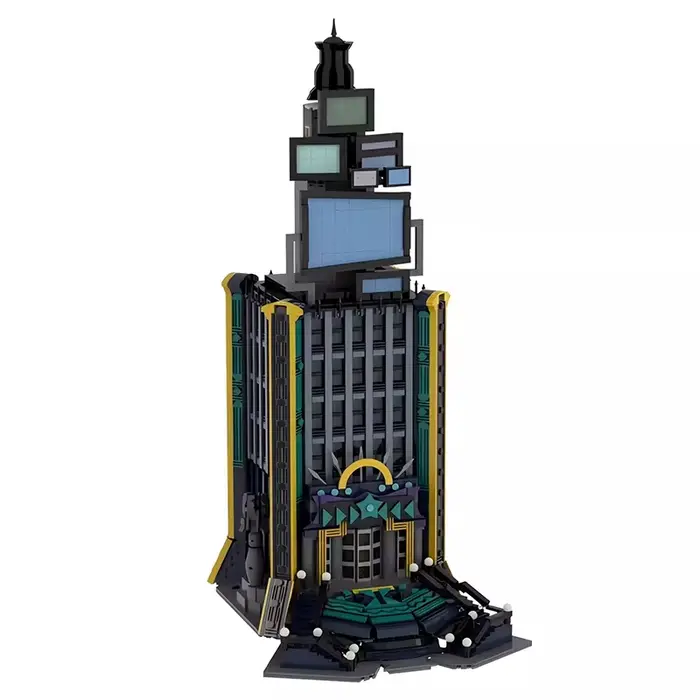 Bricklink – jeu de maison de ville Kingdomed Hearts II, ensembles d'architecture, château gratte-ciel de mémoire, blocs de construction Oblivion, jouets cadeau
