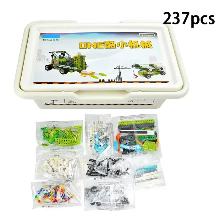 WeDo-Ensemble de Construction Robotique 158, Module de Fonction d'Alimentation, Moteur, décennie s d