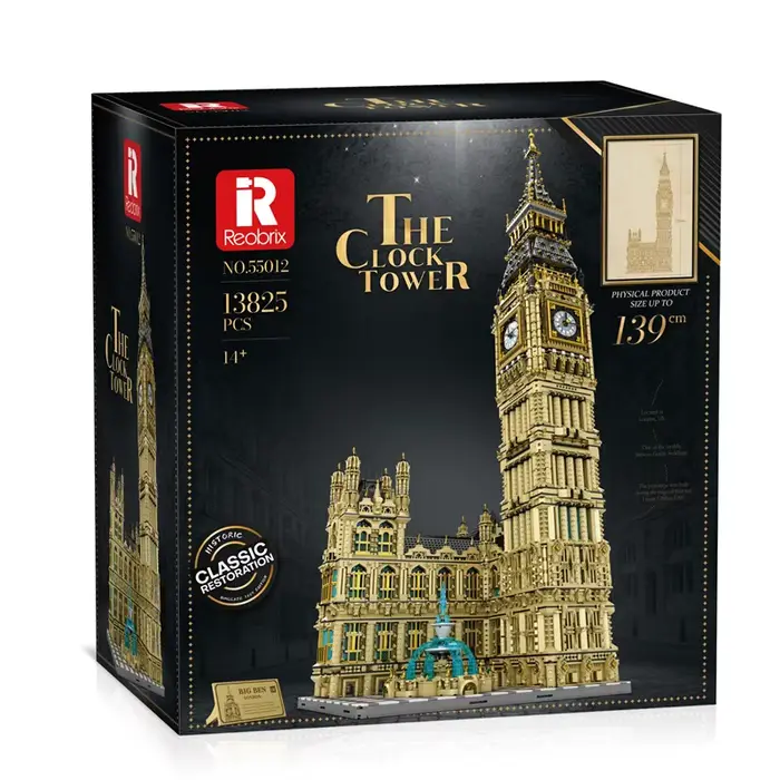 En STOCK Reobrix 55012 MOC UK Big Ben blocs de Construction briques assemblage modèle
