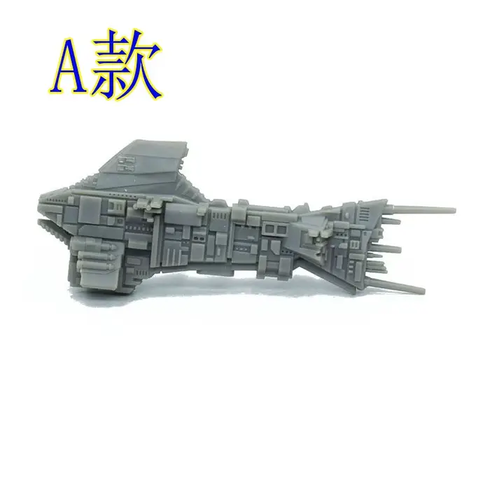 Jeu de société TRPG, miniatures de navires interstellaires, modèle de navire de guerre spatial, scie