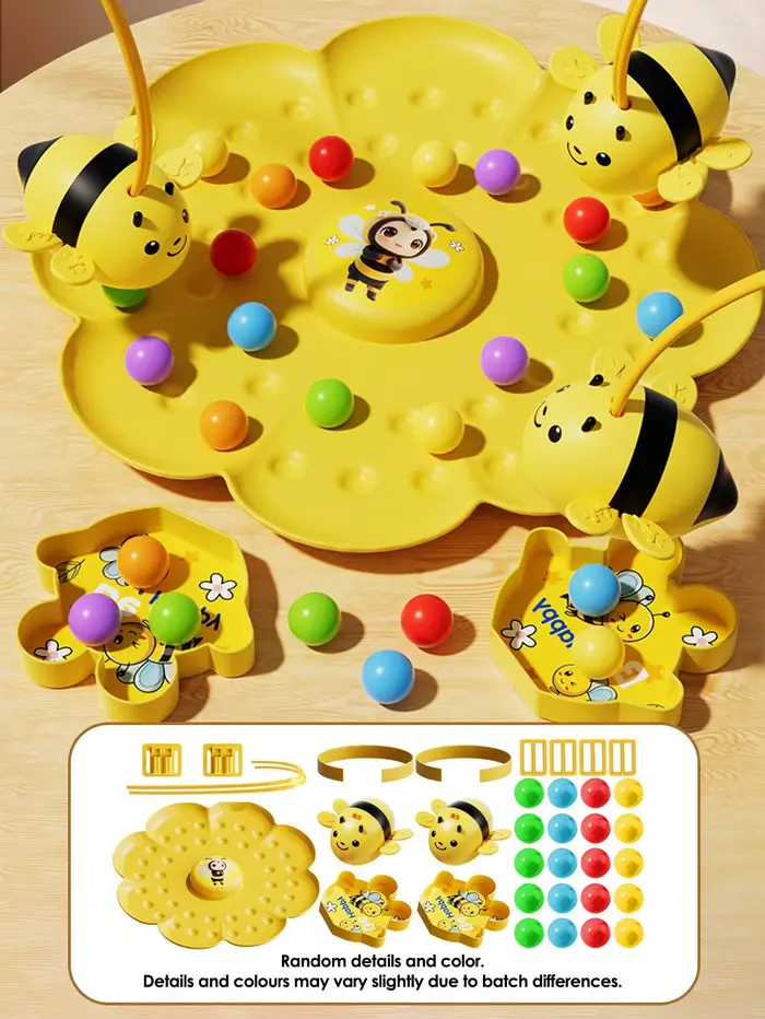 Jeu de société multifonctionnel Little Bumblebee, Puzzle, jouets de pêche, jouets éducatifs interact