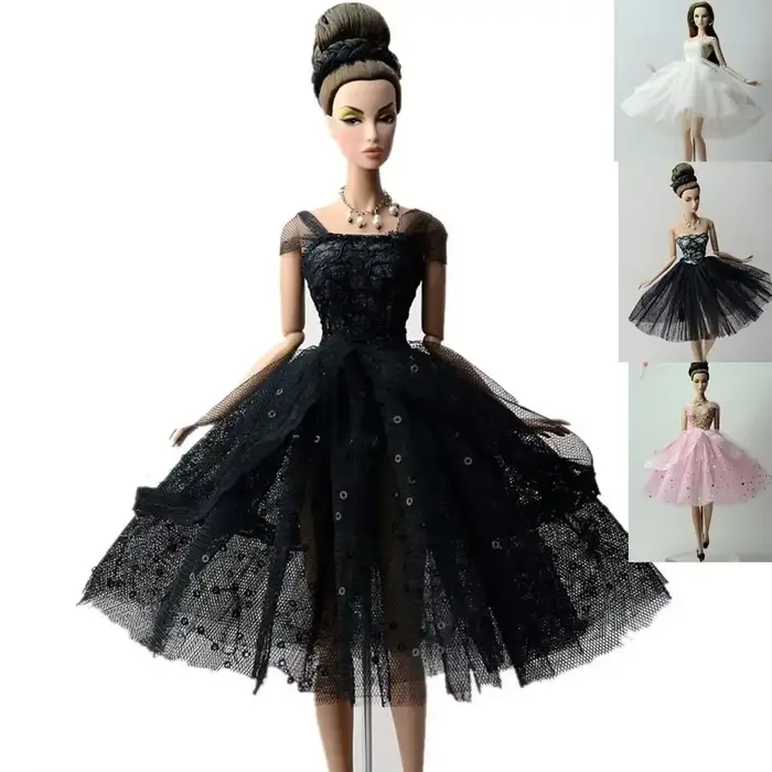 Robe de Ballet Faite à la Main pour Poupée, Vêtements Beurre de 11.5 Pouces et 30cm, Nombreux Cadeau