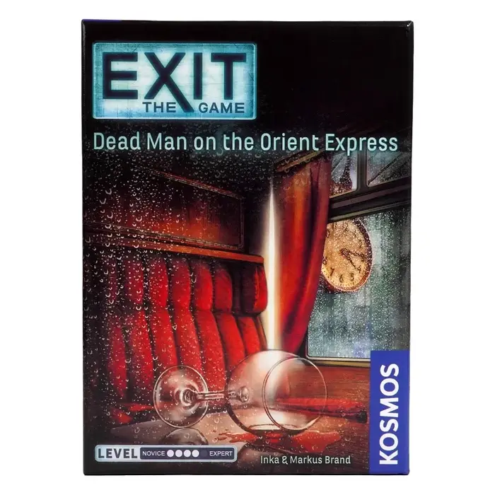 Jeu de société EXIT La cabine abandonnée puzzle stratégie résolution de casse-têtes jeu d'évasion pour groupes amis occasions spéciales