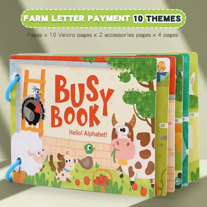 Nouveaux autocollants de scène Montessori pour enfants puzzle manuel livre d'éveil DIY développement intellectuel jeu parent-enfant occasions spéciales
