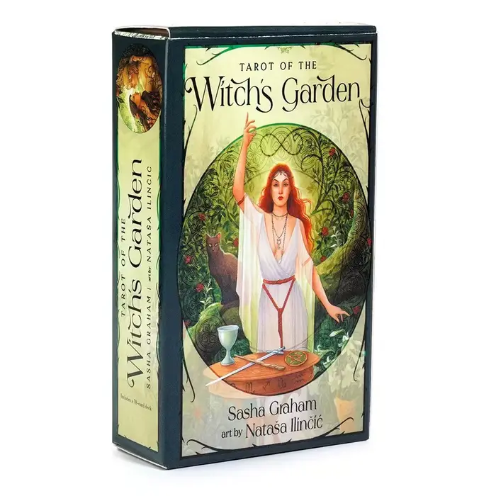Jeu de Tarot de jardin de sorcière, jeux de société de Divination de haute qualité, jeux de divertis