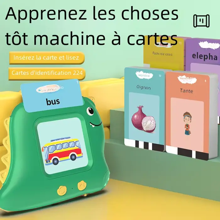 Machine d'apprentissage du petit dinosaure pour enfants