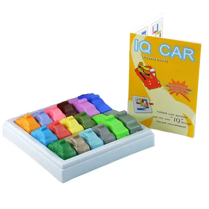 Puzzle trafic Rush heure jeu voiture de course parchemin Huarong route raisonnement logique jeu de bureau