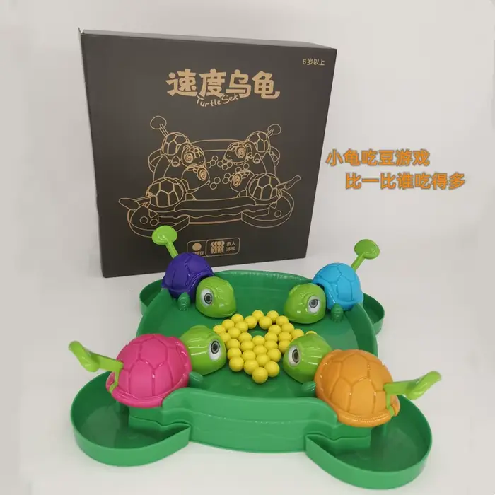 Jeu de société Tortues qui mangent des haricots, jouets pour enfants, jeux compétitifs, interaction 