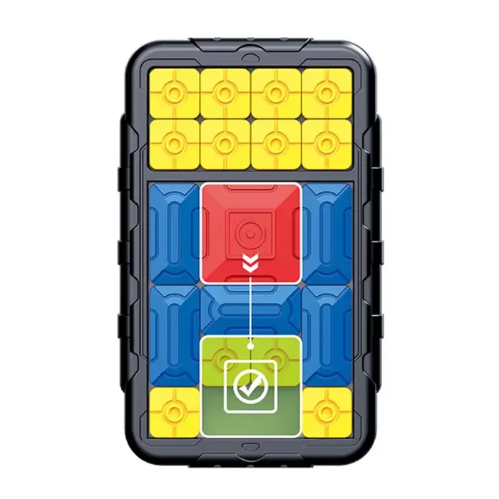 Jeu de réflexion Huarong Road : Casse-tête coulissant, défi de logique, jouet interactif, jeu de soc