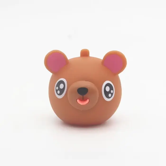 Jouets animaux parlants pour bébé, boule Jabber, langue, soulage le Stress, doux, mignon, tigre, coc