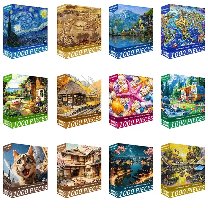 Puzzle pour adultes, 70x50CM