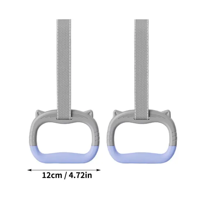 Anneaux de gymnastique avec sangles réglables, anneaux de gymnastique pour tractions, équipement d'e