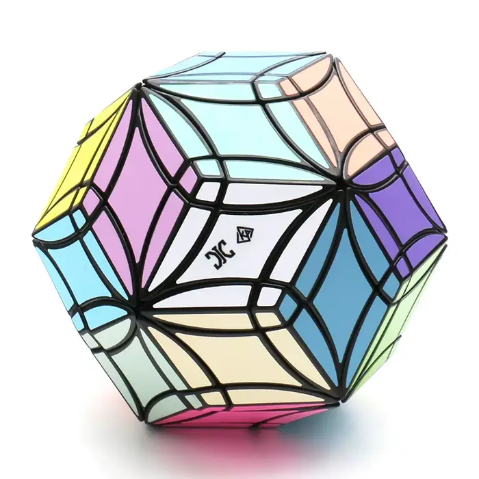 Xplore Junction Kairis Puzzles CurFaTRhoTri Clover Black Magic Cube Twisty Puzzle Jeu de réflexion p