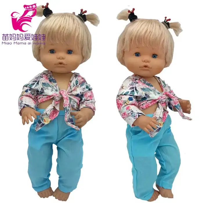 Ensemble de pyjama Koala pour poupées bébé, vêtements beurre NenDESIGN, Ropa Y Su Hermanita, cadeau 