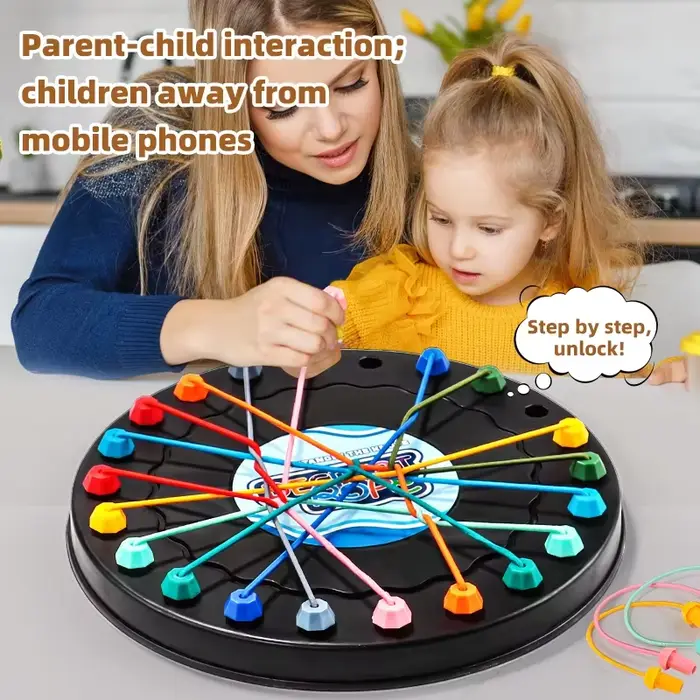 Défi du dénouement de corde Gowinbaby jeu de société pour adultes améliorant la réflexion logique et la concentration occasions spéciales interaction sociale