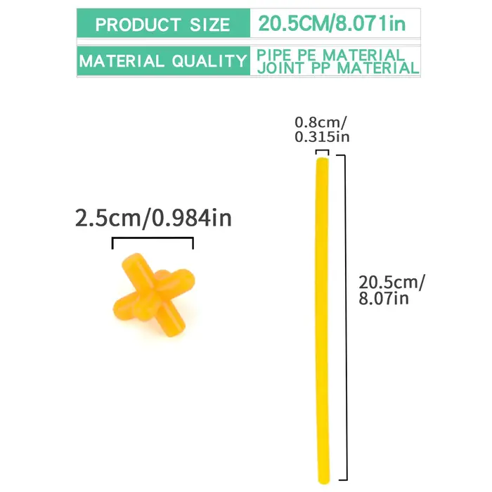 Yiqu paille douce magique bâton intelligent bloc de Construction Puzzle