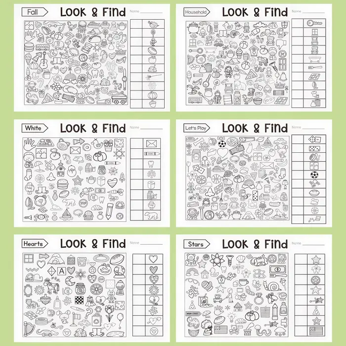 Livres de coloriage éducatifs avec des jeux de recherche