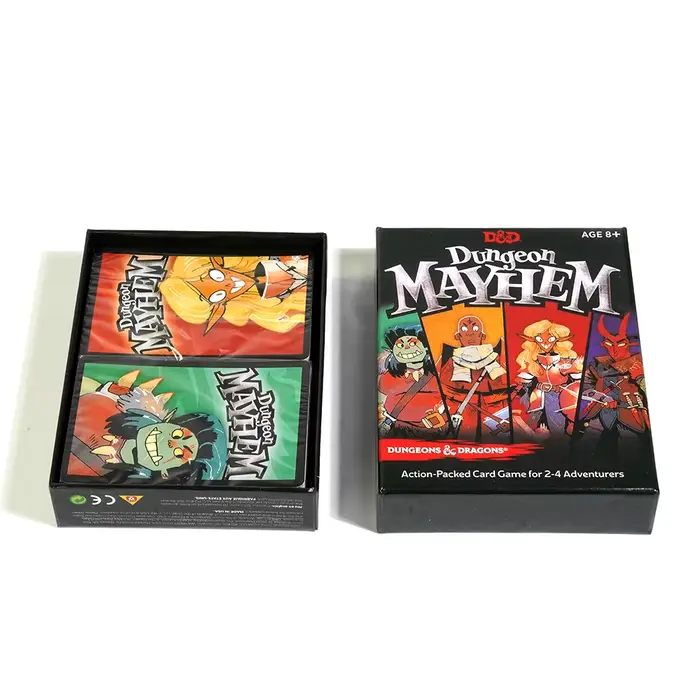 Dungeon Mayhem Dungeons Dragons jeu de cartes 120 cartes jeu de société Monster Madness jeu de fête 