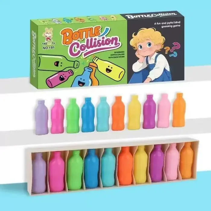20 paires de couleurs assorties bouteille stimulante jeu de puzzle ensemble mémoire et logique forma