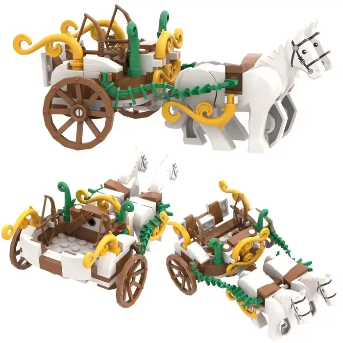Blocs de construction, chariot MOC