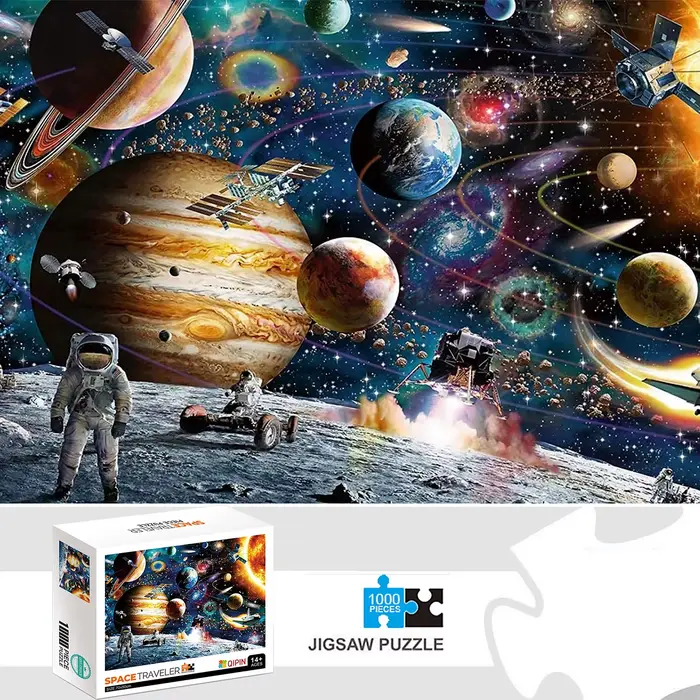 1000 pièces voyageur spatial Puzzle décor à la maison adultes jeux