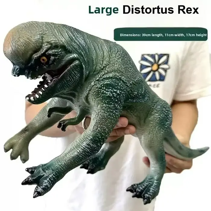 Grand jouet sonore en caoutchouc souple Dinosaures Distortus Rex Aetonyx Mosasaurus Titanosaurus Spi
