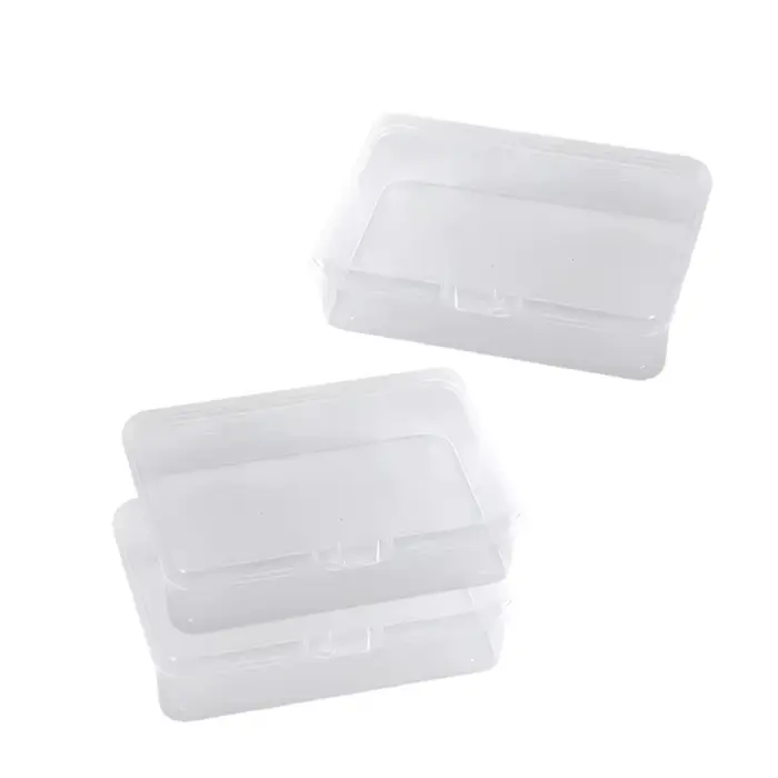 3/10 boîtes de cartes de Collection de jeu boîtes en plastique transparentes cartes à jouer mallette