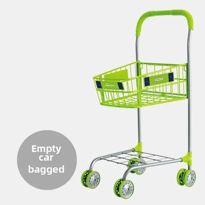Chariot de courses jouet fer métal chariot bébé petit chariot bébé petit chariot supermarché panier 