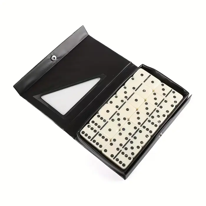 28 pièces Double Six dominos ensemble divertissement loisirs voyage amusant jeu de Table Domino jouet enfants Puzzle