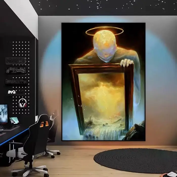 1 boîte de 500/1000 pièces de puzzle artistique Zdzislaw Beksinski à faire soi-même pour adultes déb