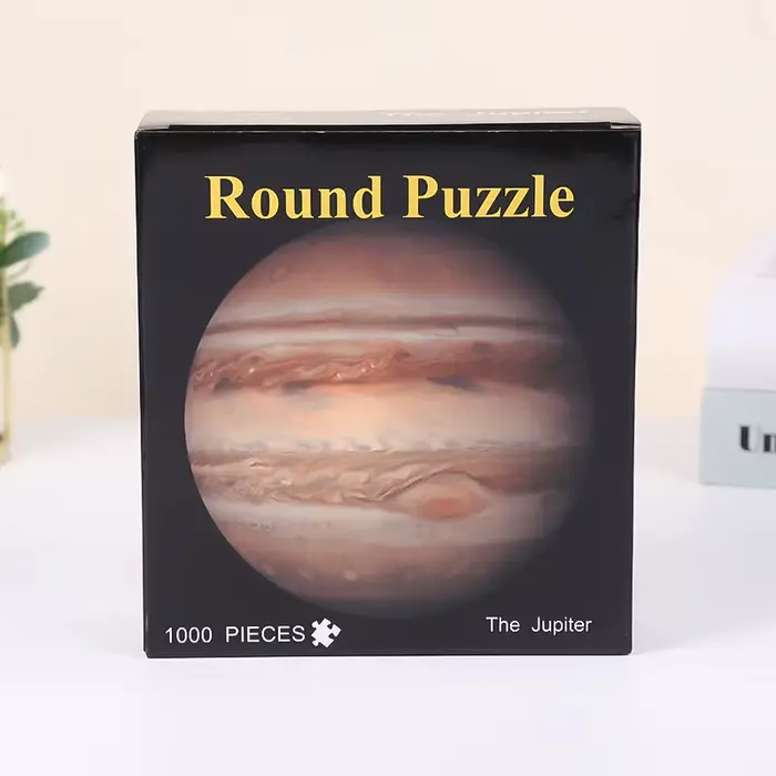 Puzzle Moon & Planet 1000 pièces – Casse-tête d'aventure aérienne – Cadeau de Noël parfait pour adul