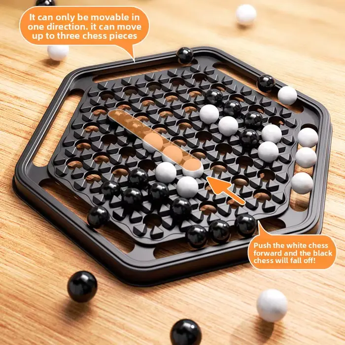 Jeu de société de stratégie pour enfants train noir et blanc jouets éducatifs précoces puzzle classiques échecs jouets pour la famille cadeaux parent enfant occasions spéciales