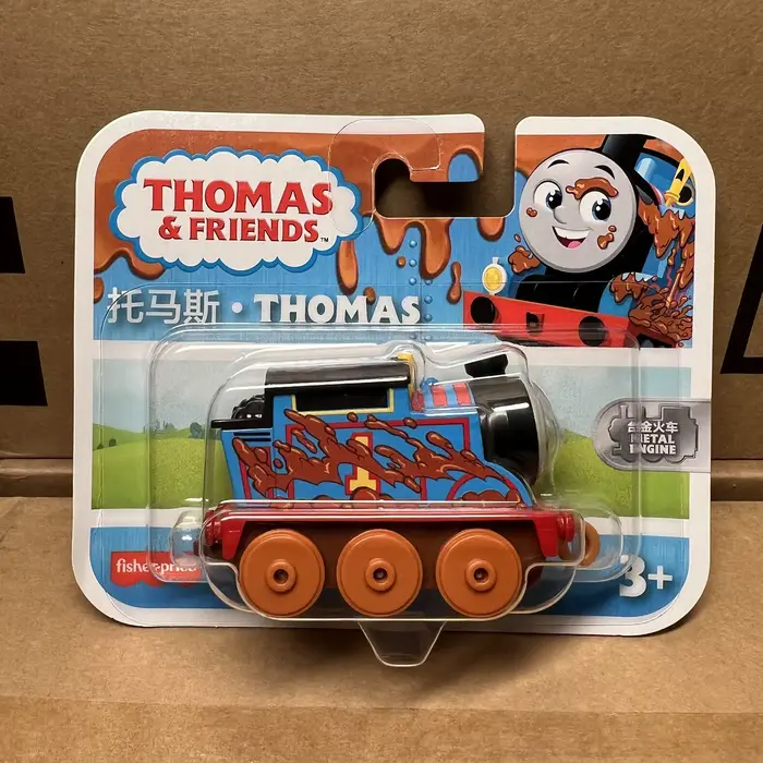 Original Thomas et ses amis Train jouets jouet de poche or Diesel Molley Lady Toby Rail Train modèle