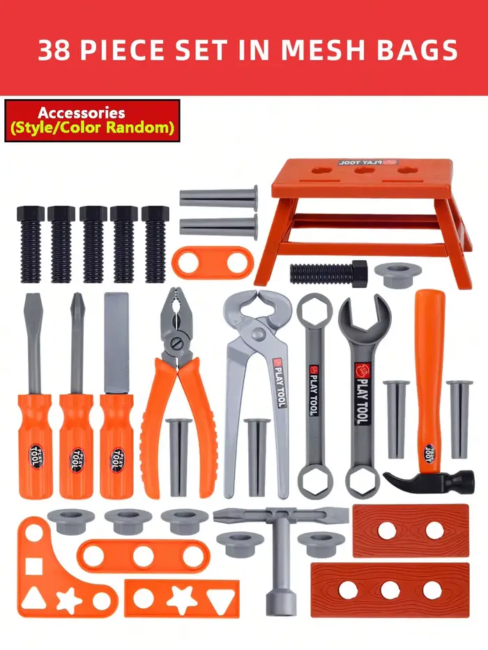 Kit d'outils d'imitation pour enfants, jouets éducatifs, outils de réparation de simulation, jeu de 