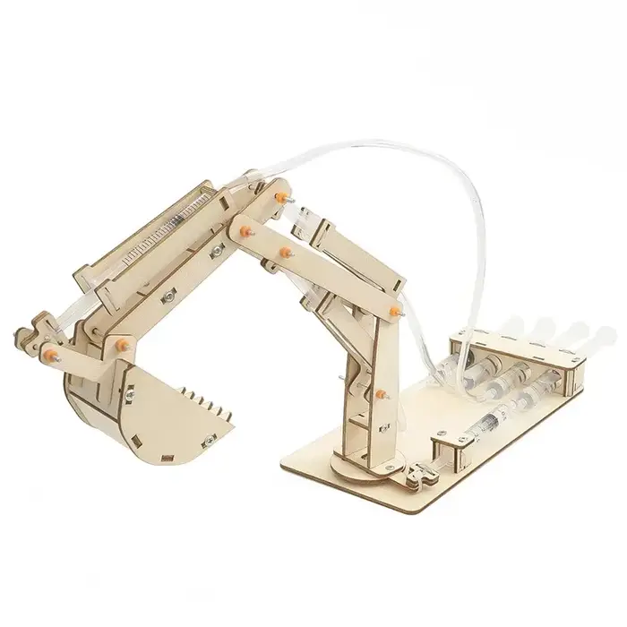 Pelle mécanique hydraulique, modèles de bricolage et jouet de construction, modèle scientifique et é