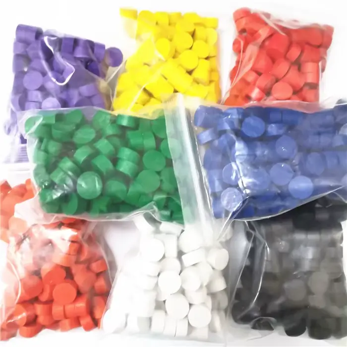 80 pièces 10*5MM rond circulaire pion pièces de jeu en bois pion coloré/échecs pour jeu de société/jeux éducatifs