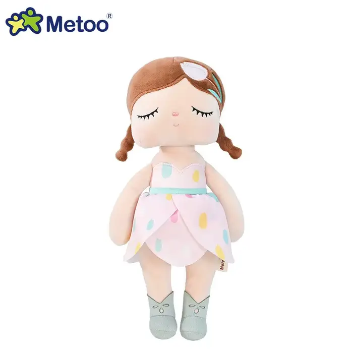 Metoo poupée jouets en peluche pour filles bébé Linda kawaii fleur fée Angela pour enfants enfant ca