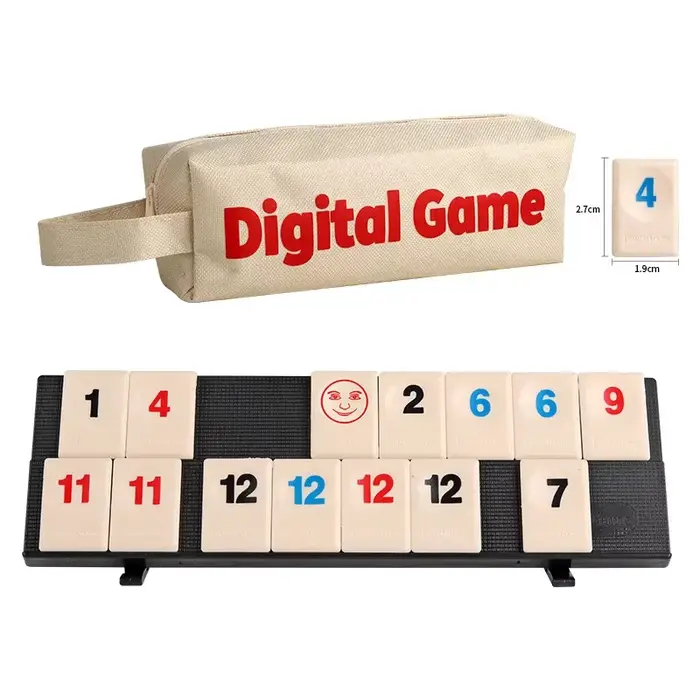 Travel Rummy Set, Rummikub, Rummybrix, Mahjong - Fête décontractée, Jeux de table, Jeux de traction,