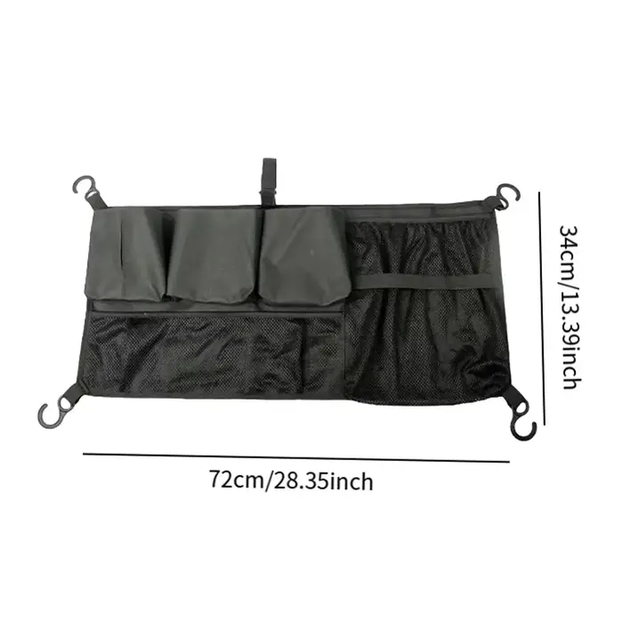 Filet de chargement pour chariot de poussette, organisateur d'accessoires de chariot compatible avec