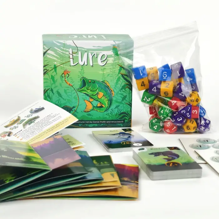 Lure Classic Strategy Game Deluxe Edition - Cadeau d'anniversaire, jeu de société familial pour adul