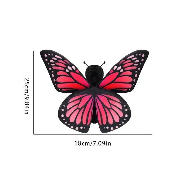 Petit jouet en peluche insecte, poupée créative en peluche, abeille, fourmi, papillon, petit souveni