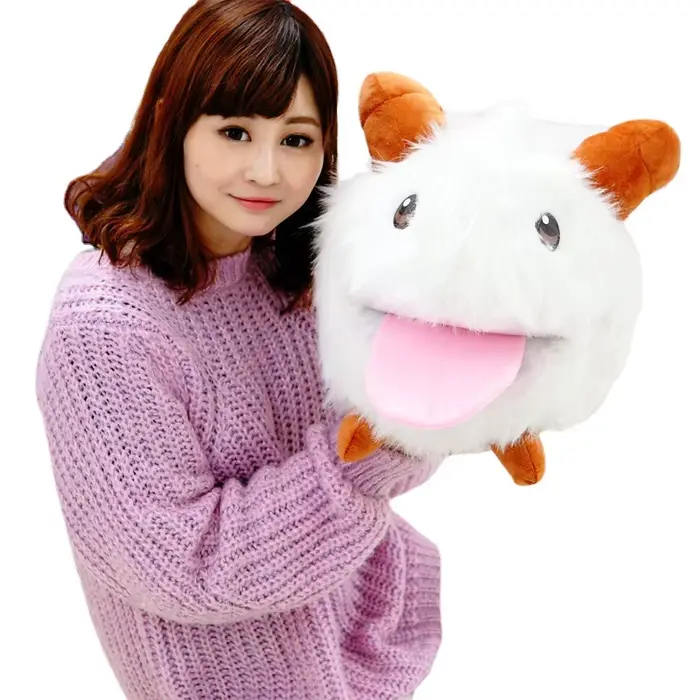 25CM nouveau produit LOL League Of Legends Poro peluche poupée jeu périphérique poupée enfants cadea