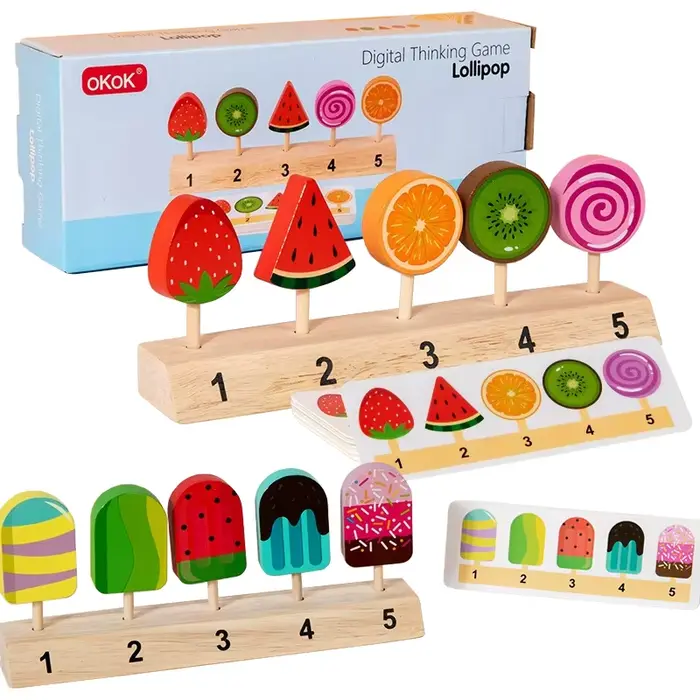 Jeu de tri des couleurs en bois pour enfants Monster Carnival avec animaux et transport, développement de la pensée logique, stimulation sensorielle, occasion de jeu éducative pour enfants 3-6 ans