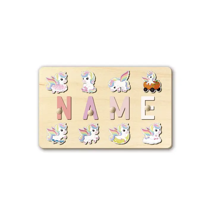 Puzzle personnalisé avec nom, tableau de lettres en bois personnalisé, cadeau unique et attentionné 